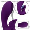 Estimulador con succionador de clitoris y vibrador